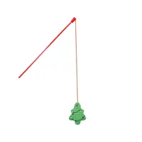 Vianočná udička pre mačky so stromčekom