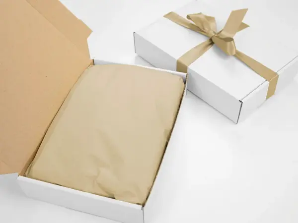 240 ks - Hedvábný papír 500x750 světle hnědý