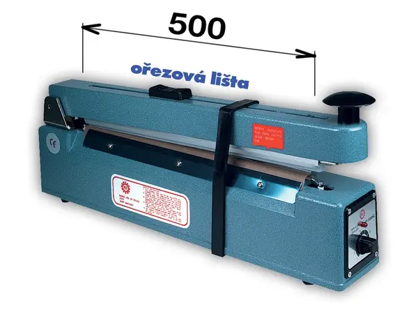 Svářečka KF 500 HC s ořezem - šíře čelisti 500mm