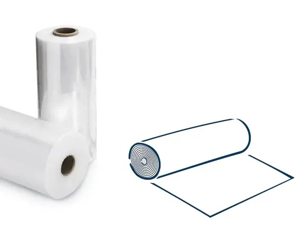 Fólie polyetylénová - Plochá š.1000/0,03