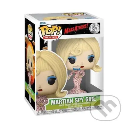 Funko  POP Movies: Mars Attacks! - Martian Spy Girl #1876