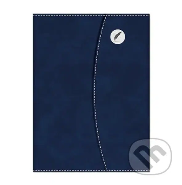 Notes Magnetic (modrý) (linajkovaný, magnetické zatváranie)