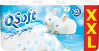 Q Soft Toaletný papier 160 útržkov, 3 vrstvový XXL
