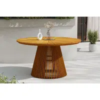 Ambia Garden ZAHRADNÍ STŮL, dřevo, 140/76/140 cm