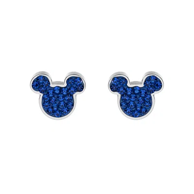 Disney Půvabné ocelové pecky se zirkony Mickey Mouse E600178RBL-B.CS