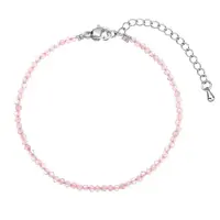 Evolution Group - Pavona Korálkový náramek s růžovými opály 43055.3 růžový opál