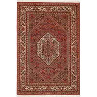Cazaris ORIENTÁLNÍ KOBEREC, 120/180 cm, krémová, červená