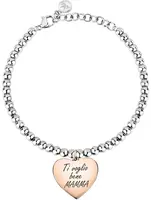 Morellato Bicolor kuličkový náramek se srdíčkem SOR21