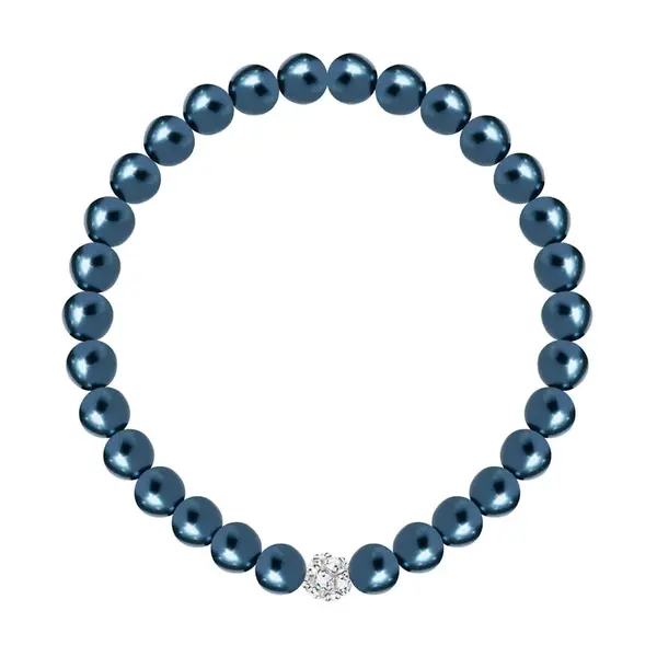 Preciosa Perličkový náramek Velvet Pearl 2219 47