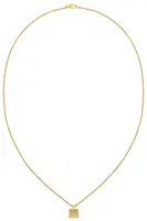 Calvin Klein Moderní pozlacený náhrdelník Sculptural 35000487
