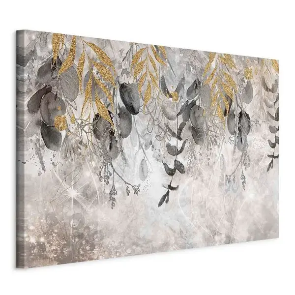 artgeist MALBA NA PLÁTNĚ, listy, 120/80/1,2 cm