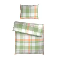 Esposa OBOUSTRANNÉ POVLEČENÍ, satén, zelená, 140/200 cm