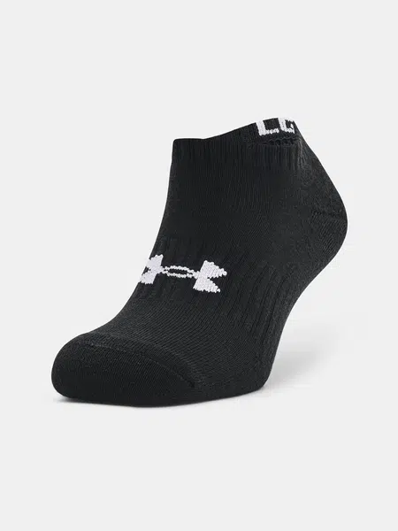 Ponožky Under Armour Core No Show 3Pk - čierna
