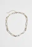 Necklace - gold and silver colors