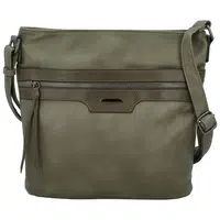 Dámska crossbody kabelka tmavo zelená - Firenze Shira