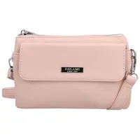 Dámska crossbody kabelka ružová - Delami Tiny Muse