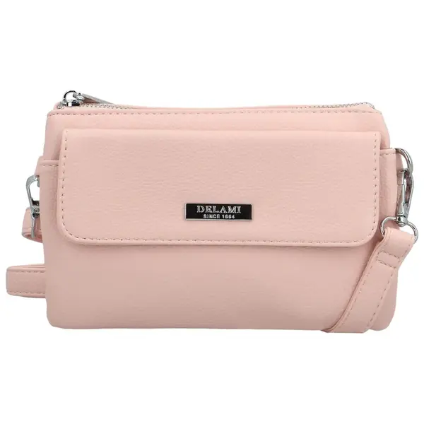 Dámska crossbody kabelka ružová - Delami Tiny Muse
