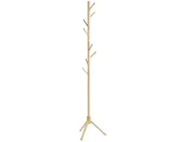 Stojací vešiak Nora, prírodné  drevo%