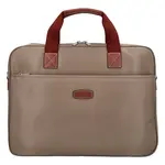 Luxusná taška na notebook svetlá taupe - Hexagona 171176