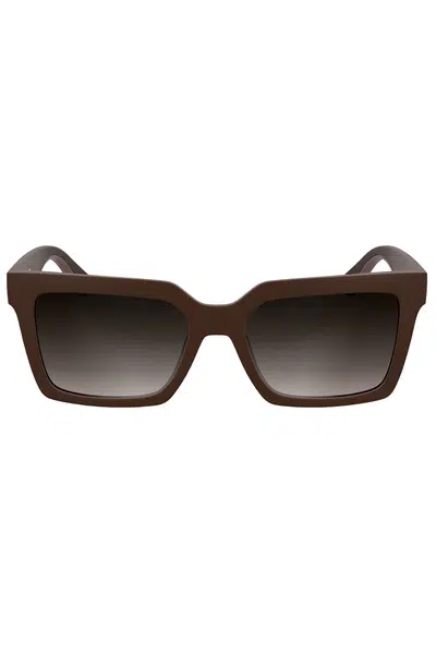 CALVIN KLEIN WOMEN&#039;S SUNGLASSES RED