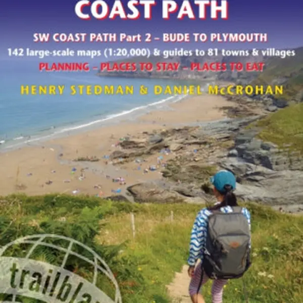 Cornwall Coast Path Trailblazer walking guide - Henry Stedman, Joel Newton