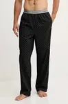 Bavlněné pyžamové kalhoty Calvin Klein Underwear pánské, černá barva, LV00NM2830