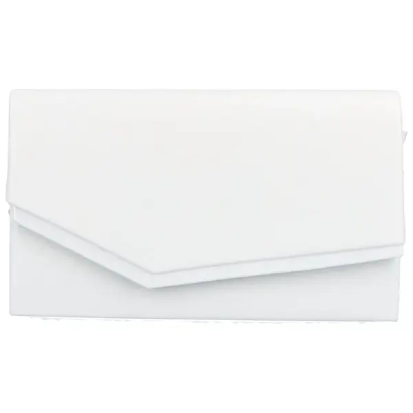 Elegantní koženkové psaníčko Sunopa, bílá