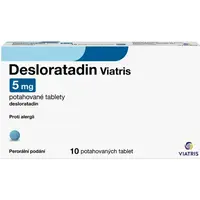 Desloratadin Viatris 5mg 10 potahovaných tablet
