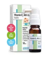 Vitamin D3 400IU Kapky 10ml Generica