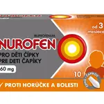 Nurofen Pro Děti 60mg 10 čípku