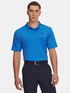 Pánské tričko Under Armour UA Matchplay Polo-BLU - Pánské