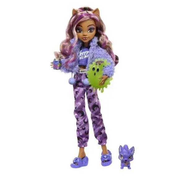 Mattel Monster High Creepover párty bábika - Clawdeen