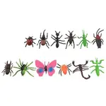 Hmyz / zvieratko mini plast 4-8cm 12 ks v sáčku