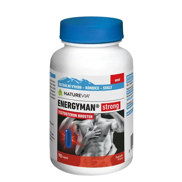NatureVia Energyman strong 90 kapslí
