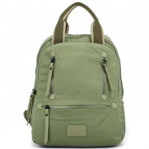 Trendy dámský textilní batoh Karis, zelený