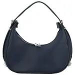 Módní dámská koženková kabelka na rameno Marwax, tmavě modrá