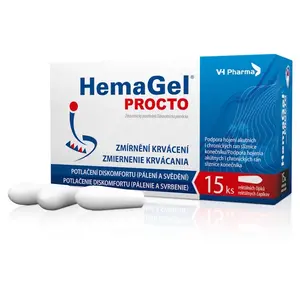 Hemagel Procto čípky 15 ks