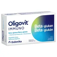 Oligovit Immuno Beta-glukan + vitamín B6 + zinek 30 tobolek Galenika