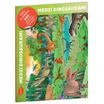 Čítaj a nalepuj – MEDZI DINOSAURAMI, kniha so samolepkami