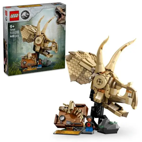 LEGO® Jurassic World  76969 Dinosaurie fosílie: Lebka triceratopsa