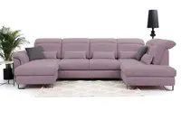 Sedací souprava Giovani do U - látka Urban Provedení: Levá U, Nožičky: Nožičky kovové - černé, látka: Urban 7