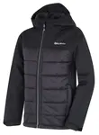Husky Swany K 134-140, black Dětská softshell plněná bunda