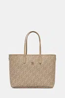 Kabelka Tommy Hilfiger béžová barva, AW0AW17696