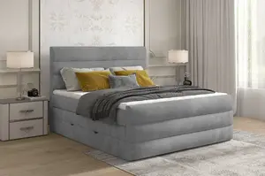 Boxspring Cande Rozměr: 160 x 200 cm, látka: Monolith 85