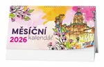 Měsíční kalendář 2026 - stolní kalendář