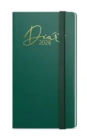 Týdenní diář 2026 Jakub Luxi kapesní zelená