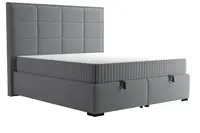 Postel Iruma Nožičky: Černé, Rozměr: 180 x 200 cm, látka: Salvador 17