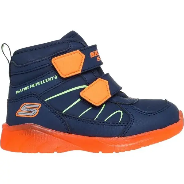 Skechers ILLUMI-BRIGHTS Detská zimná obuv, tmavo modrá, veľkosť
