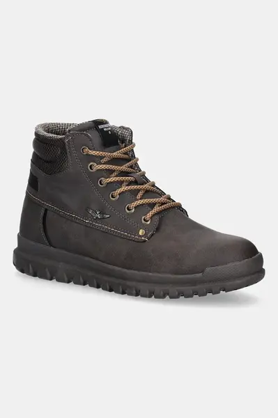 Trapery Aeronautica Militare STIVALETTO pánské, hnědá barva, 252SC0317UCT04247