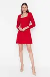 Dámské šaty Trendyol TWOAW23EL00894/Red